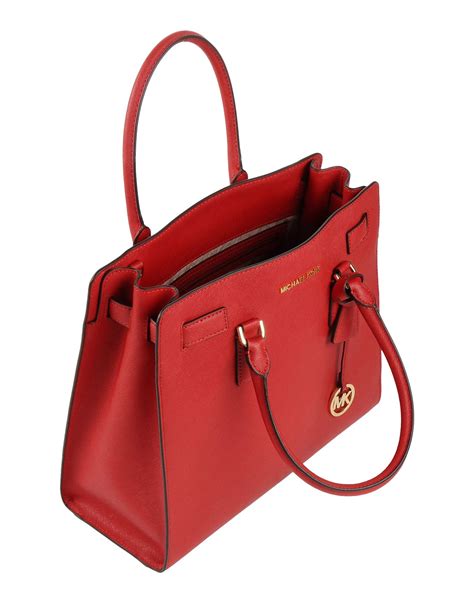 rote michael kors tasche|michael kors opened satchel purse.